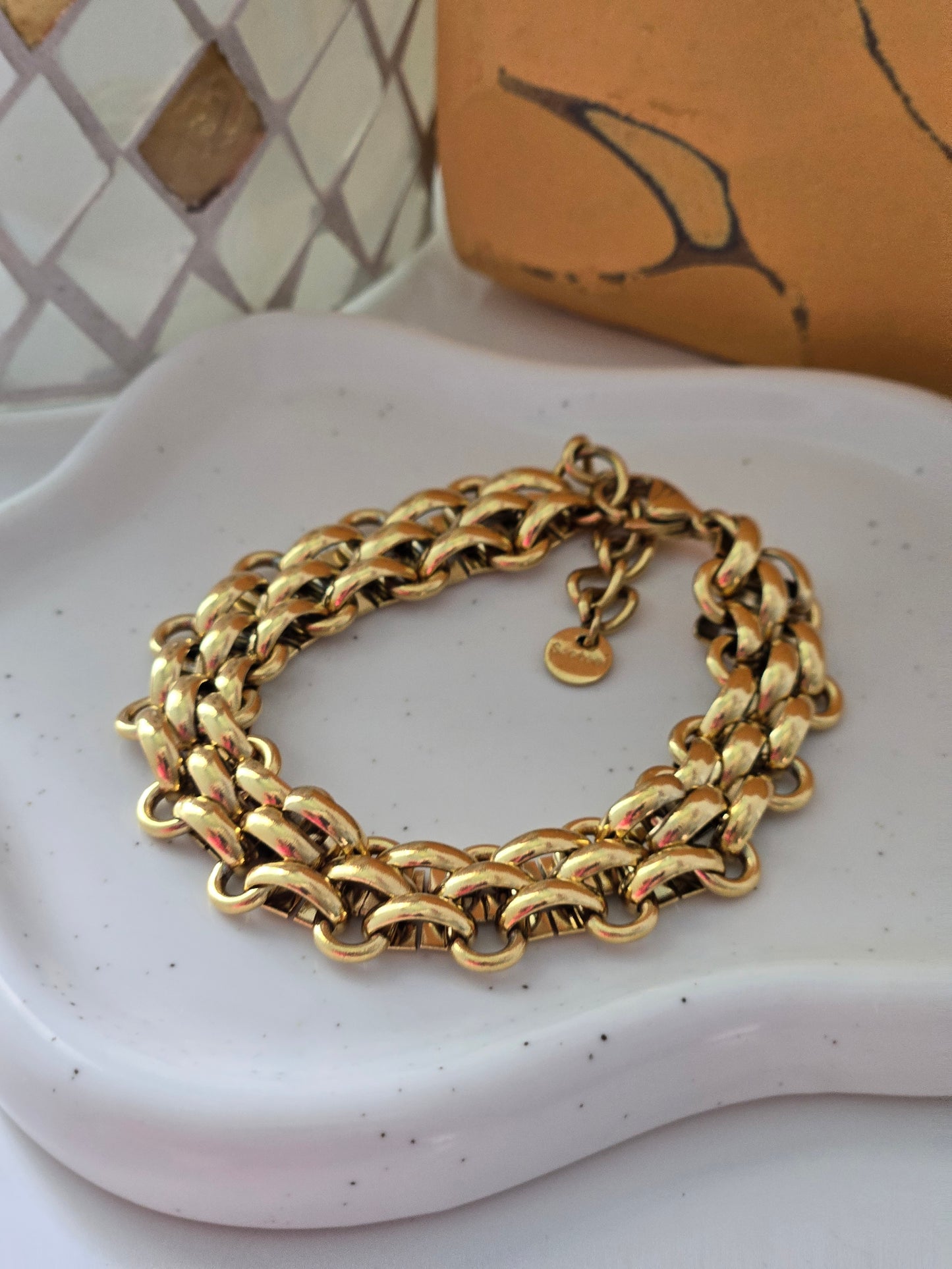 Pulsera de cinta entrelazada ✨ The Ribbon Bracelet