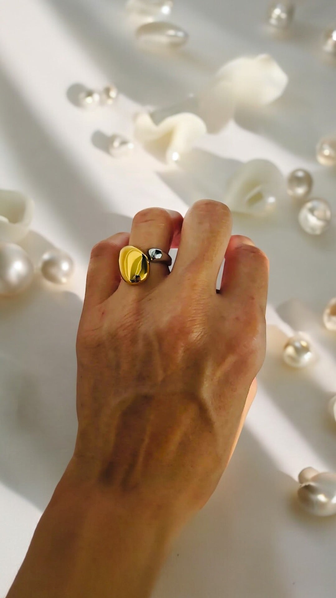 Sortija dos tonos ✨